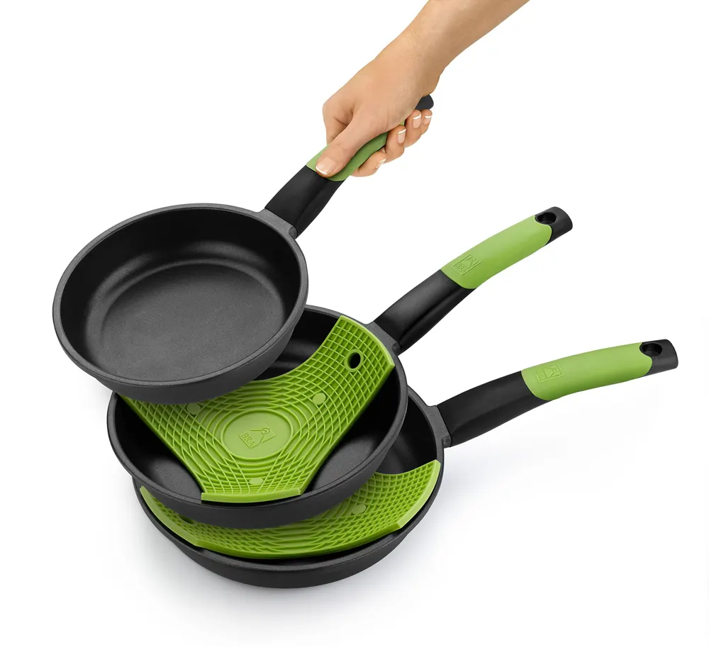 BRA Prior | Set 3 sartenes 20-24-28 cm + 2 Safe