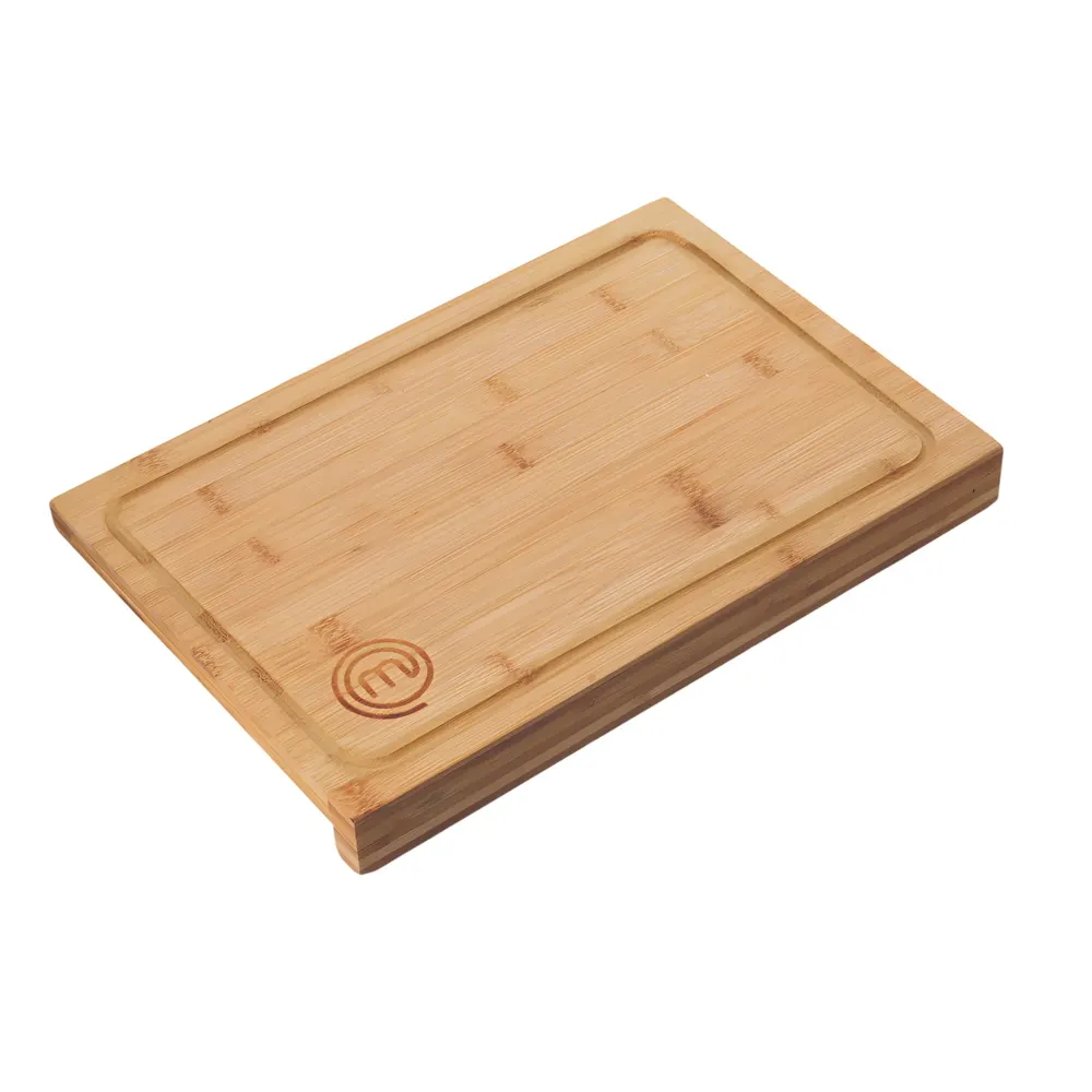 MasterChef Tabla de Cortar Madera, Tabla de Cocina en Bambú